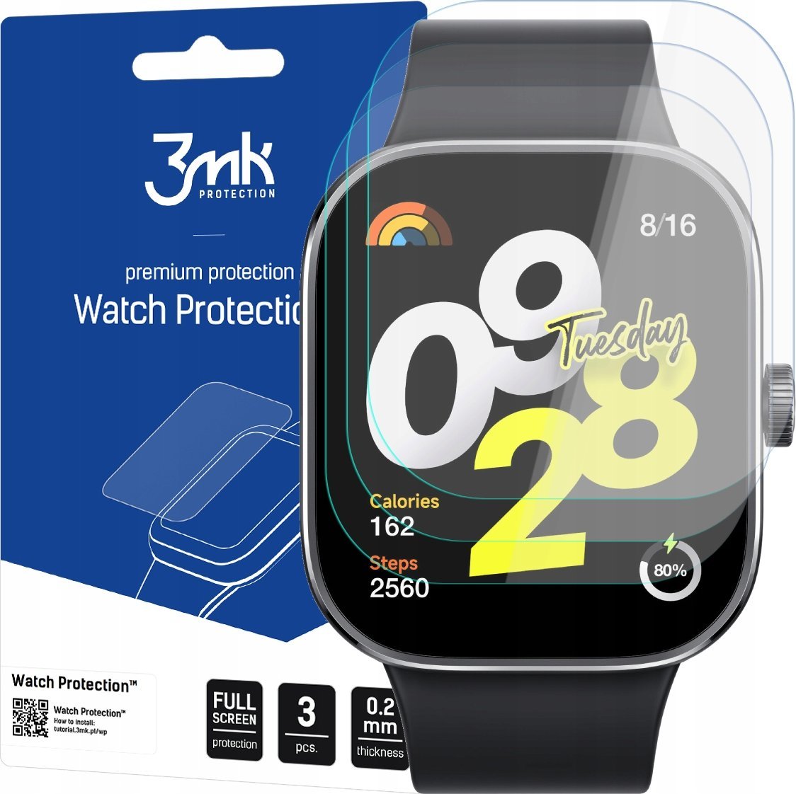 3mk Watch Protection FlexibleGlass pro Redmi Watch 4
