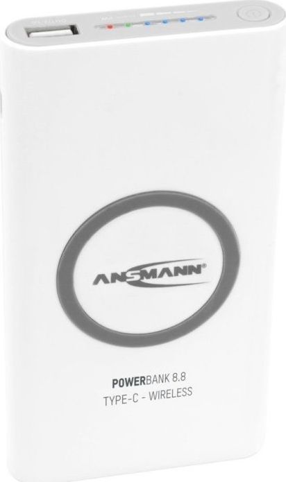 Ansmann Bezdrátová powerbanka 8.8 Type-C 8000mAh bílá