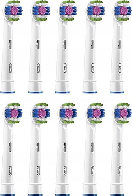 Kartáčková hlavice Oral-B ORAL-B BRAUN BRUSH HLAVY EB18-10 WHITE3D