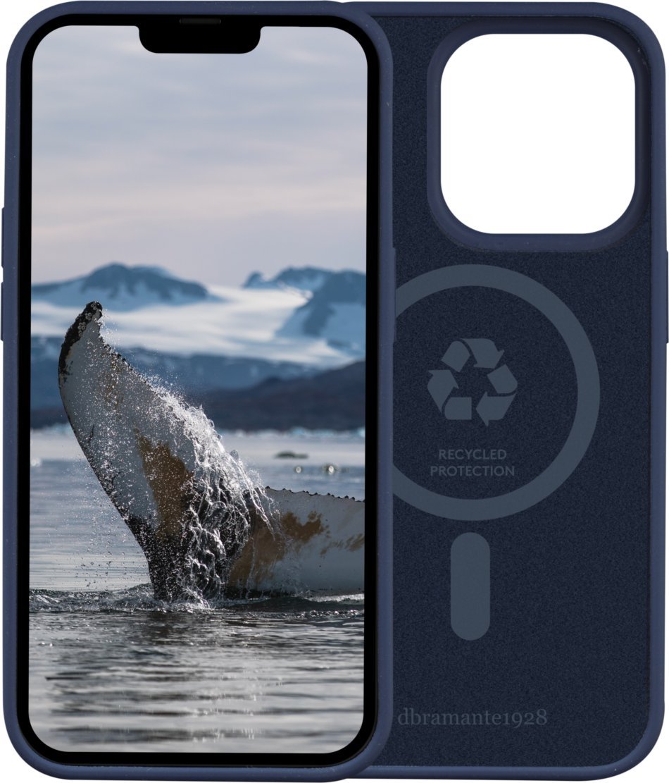 dbramante Monaco - Silikonový kryt MagSafe pro iPhone 14 Pro - Pacific Blue