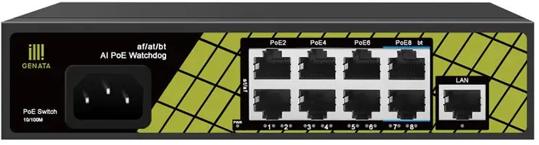 Switch Conexpro GNT-P9109EA 1x LAN, 8x LAN s PoE, 120W