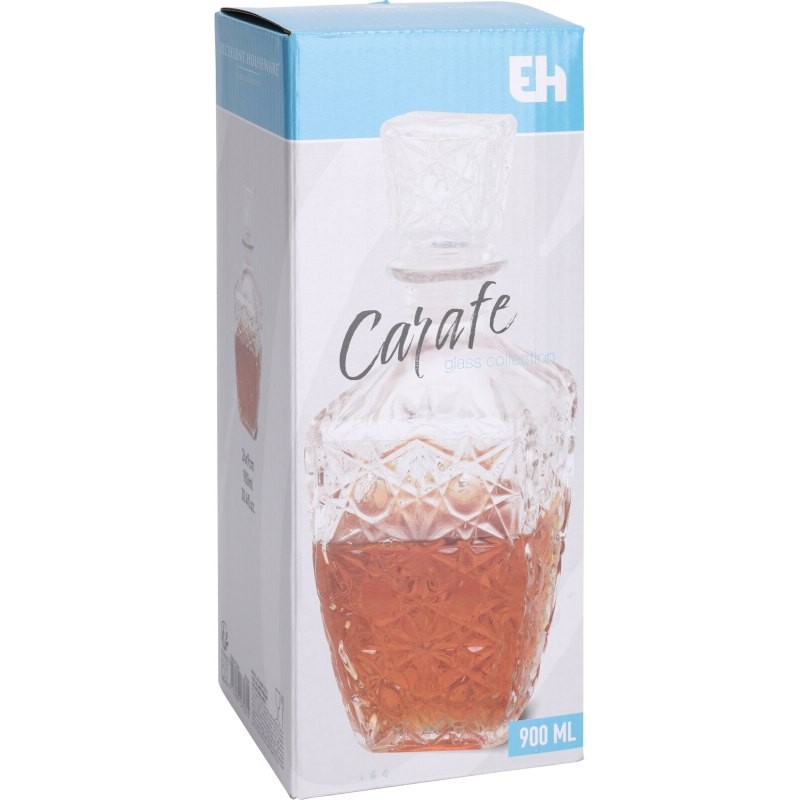 Karafa na alkohol se zátkou 900 ml