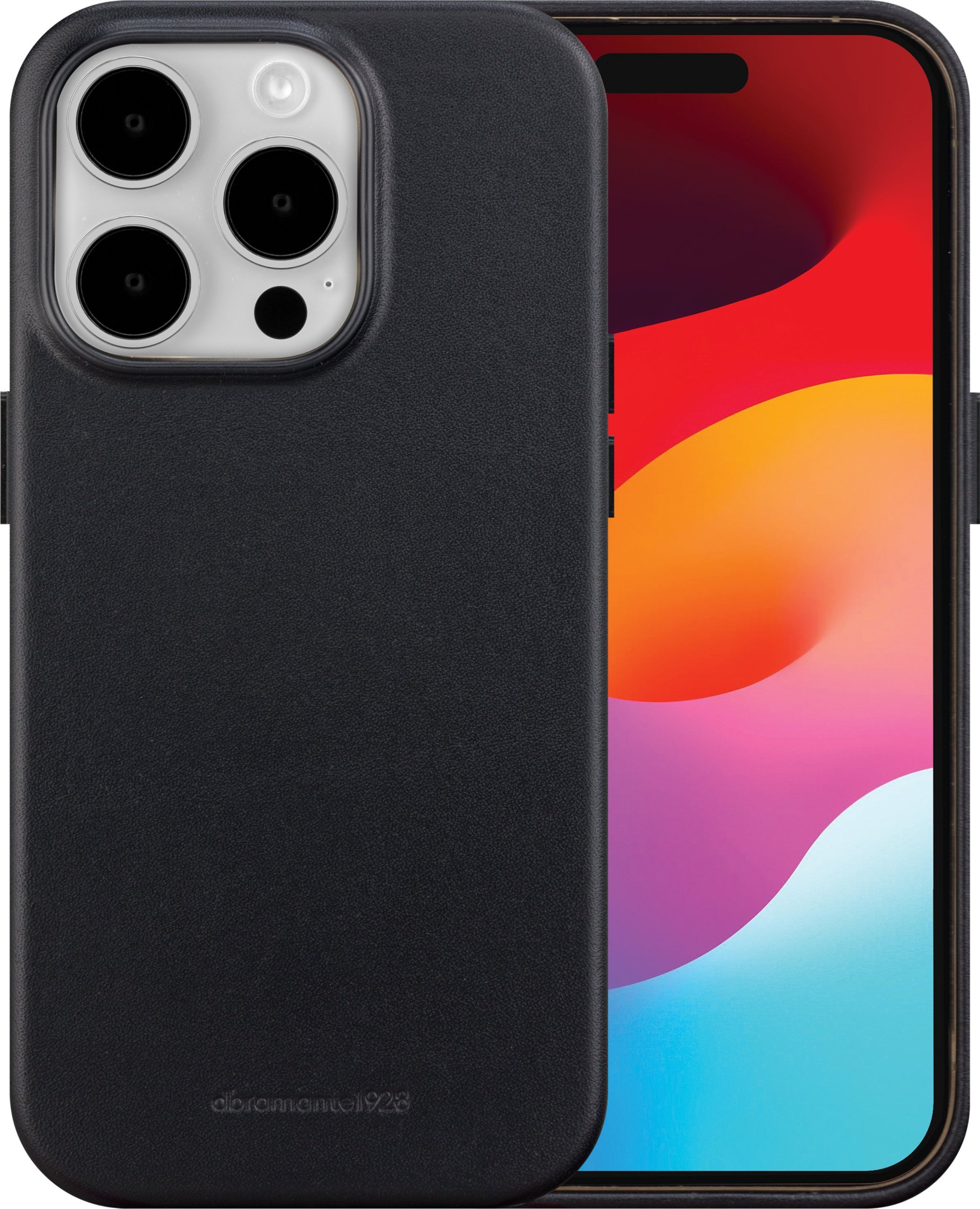 dbramante Roskilde Magsafe - Kožené pouzdro pro iPhone 15 Pro Max - Black