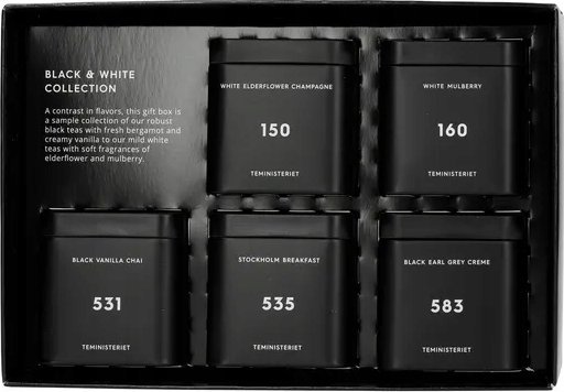 Teministeriet - Black & White Collection Set - Sypaný čaj 120g