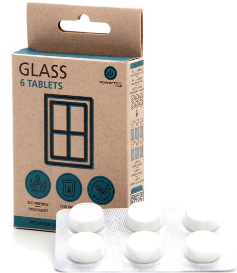 Powerton Eco Čistící tablety na sklo