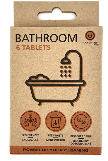 Powerton Eco Čistící tablety koupelna