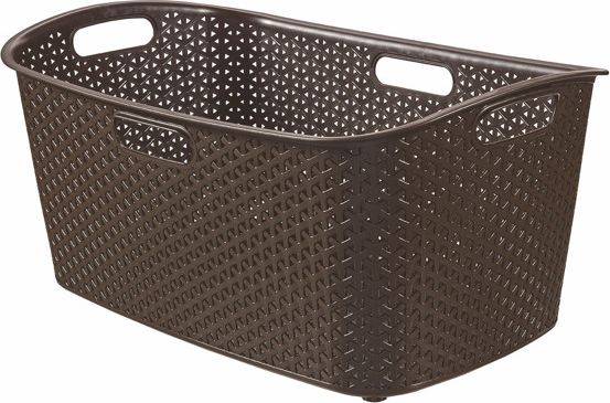 koš na čisté prádlo 47l,60x28x30 hnědý MY STYLE