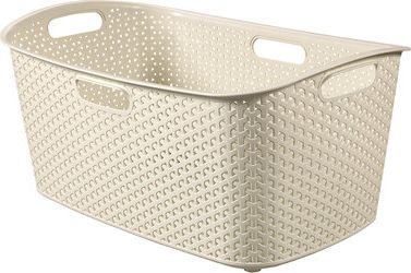 koš na čisté prádlo 47l,60x28x30 béžový MY STYLE