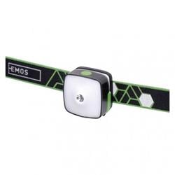 Emos LED nabíjecí čelovka P3535, 110 lm, CREE LED + 4× SMD