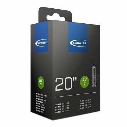 Schwalbe duša 20" AV7 40/60-406/428 auto-ventiliek