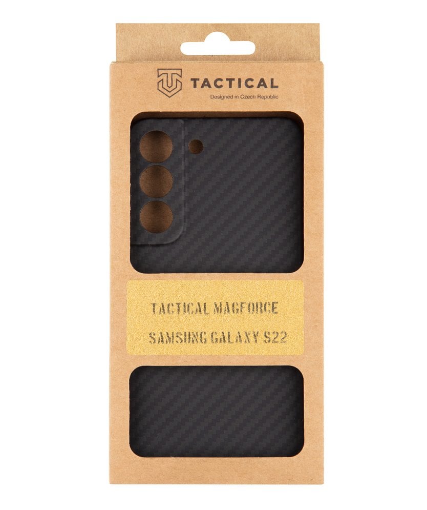 Tactical MagForce Aramid Kryt pro Samsung Galaxy S22 Black