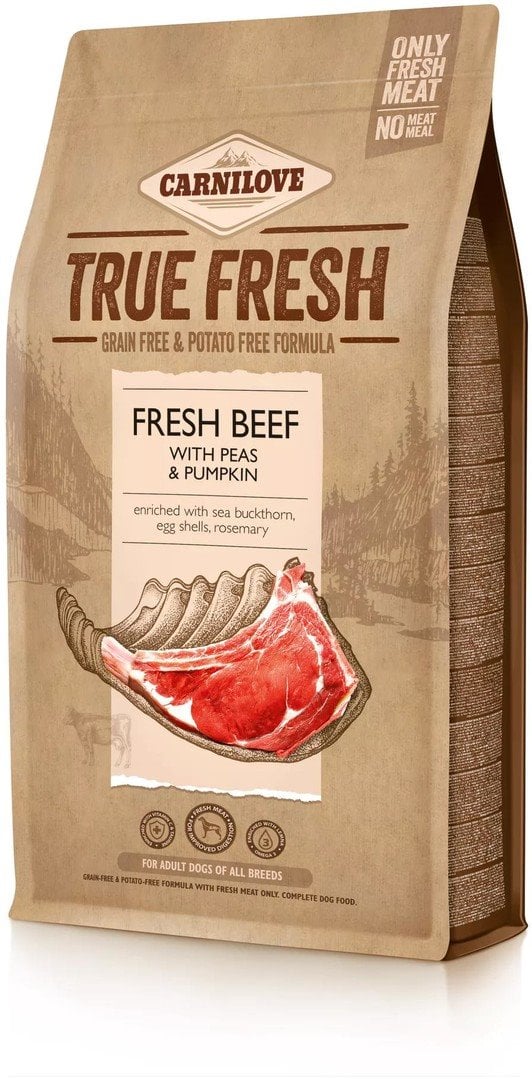Carnilove True Fresh Beef for Adult dogs 1,4kg granule pro psy