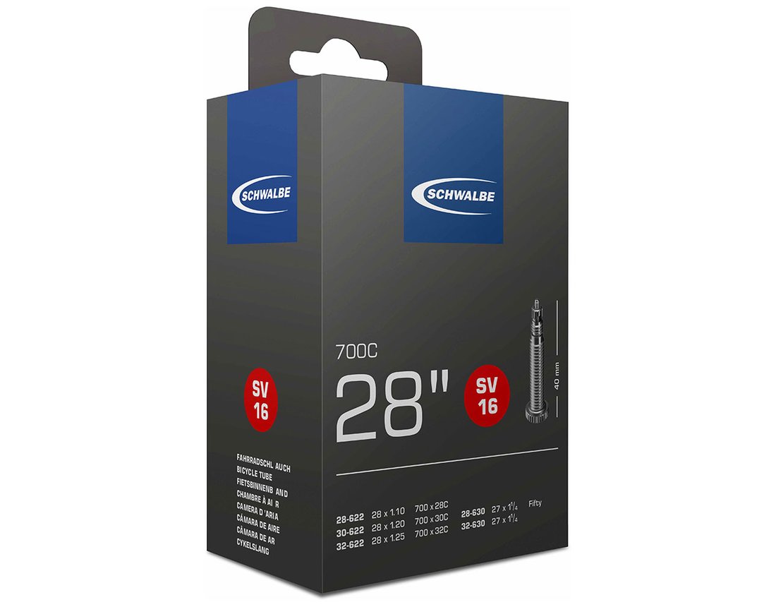 Schwalbe duše 28  SV16  60 mm 28/32-622/630 galuskový ventilek