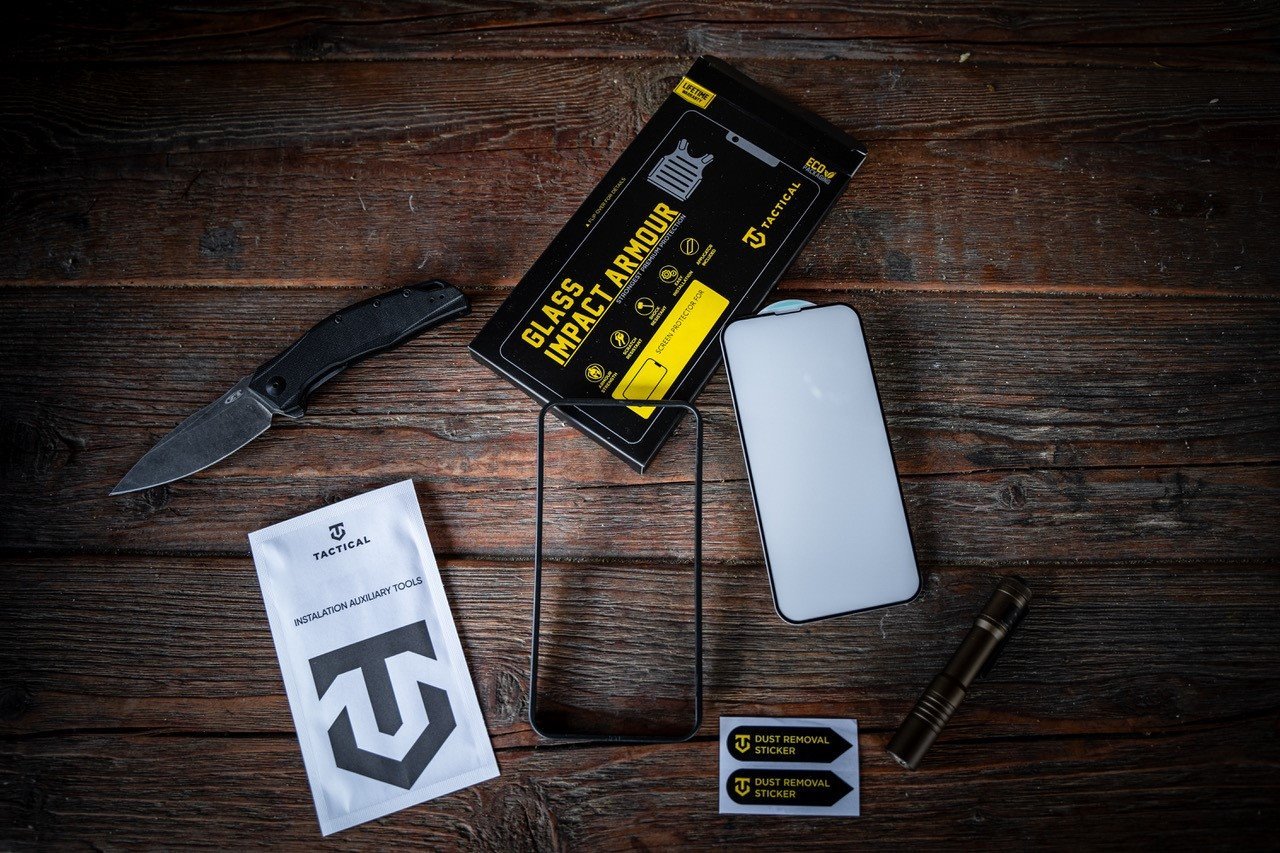 Tactical Glass Impact Armour sklo pro Apple iPhone 15 Pro Max