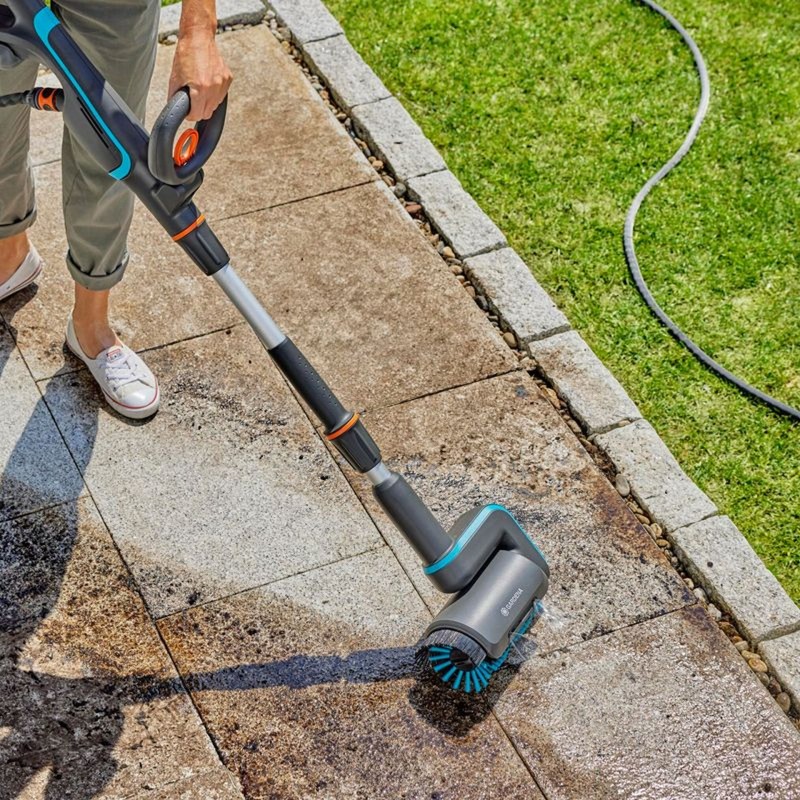 GARDENA akumulátorový multifunkční čistič AquaBrush Universal 18V P4A, čistič tvrdých podlah