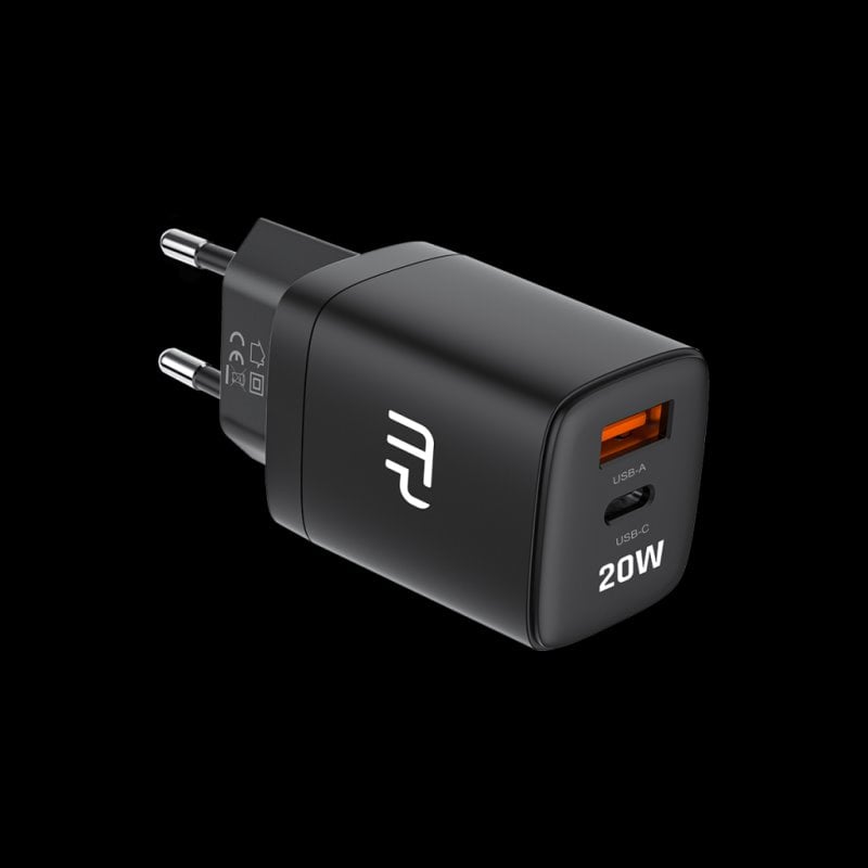 Nabíječka do sítě myPhone SwiftCharge Duo černá