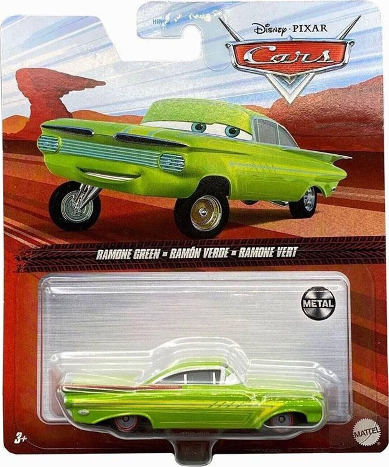 Mattel Auto Auta Zelená Římská