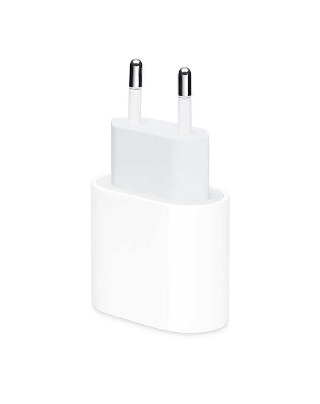 Nabíječka telefonu Apple 20W USB-C, USB-C, 0,1 m, bílá,