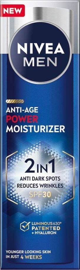Nivea Men Anti-Age Power pleťový krém SPF30 50ml
