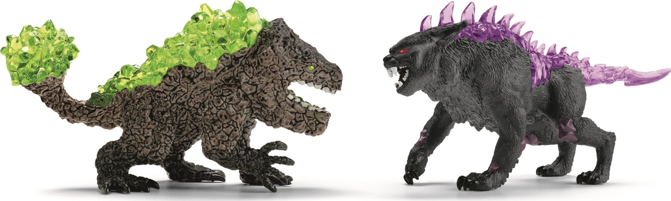 Schleich Eldrador Creatures Shadow Lynx vs. Rock Breaker, figurka na hraní