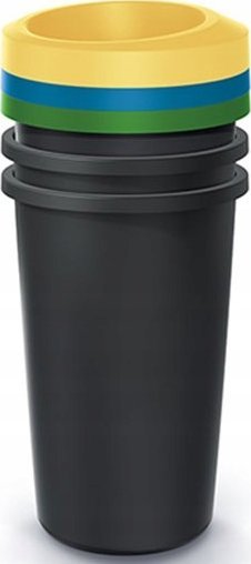 Prosperplast odpadkový koš ODPADKOVÉ KOŠE 3X45 L COMPACTA R SORTIBOX BARVA