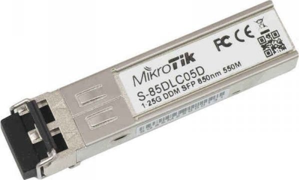 MikroTik SFP Modul Optický modul MikroTik S-85DLC05D 1250 Mbit/s SFP MonoModo