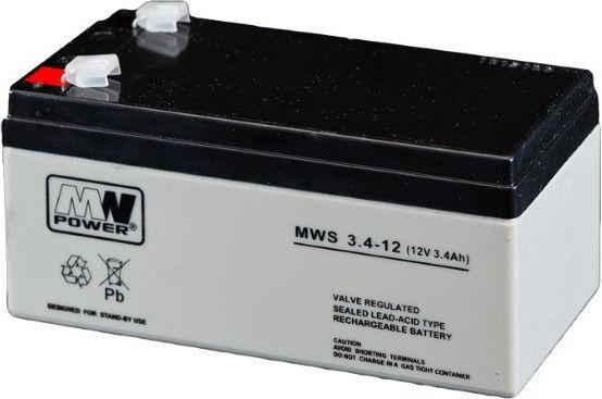 MN POWER Pb 12V 3,4Ah (MN/12V-3,4AH)