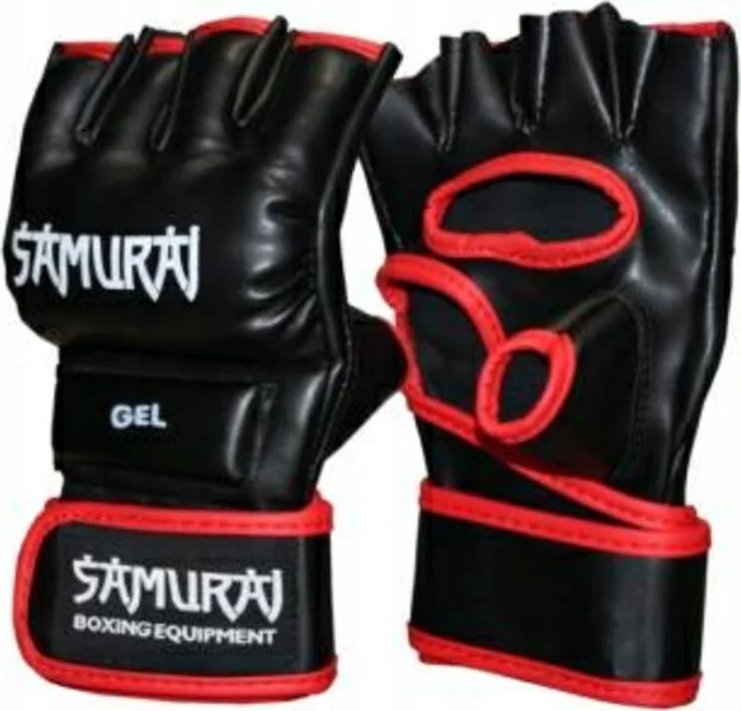 Allright RUKAVICE MMA SAMURAI PRO KOŽENÉ ČERNÉ XXL