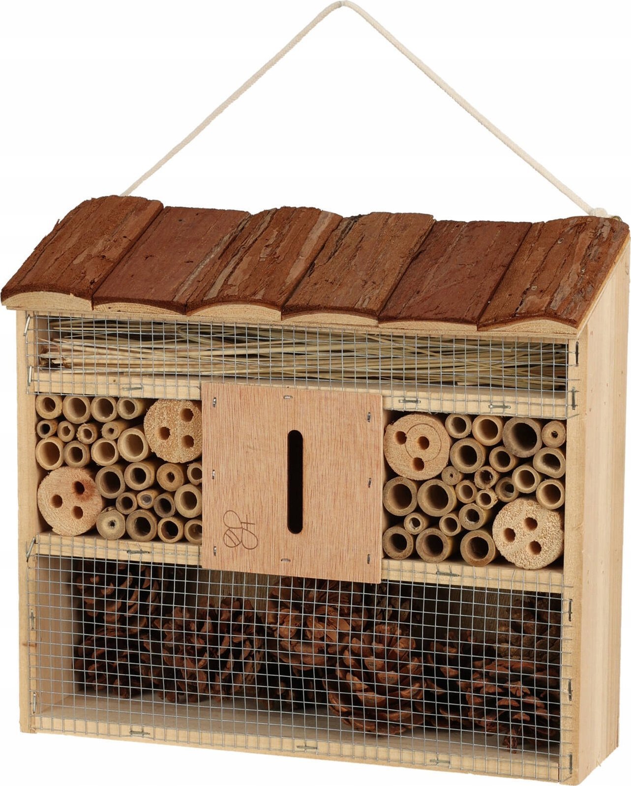 Hračka hotel hmyzí 29,5 x 10 x 28,5 cm dřevěný