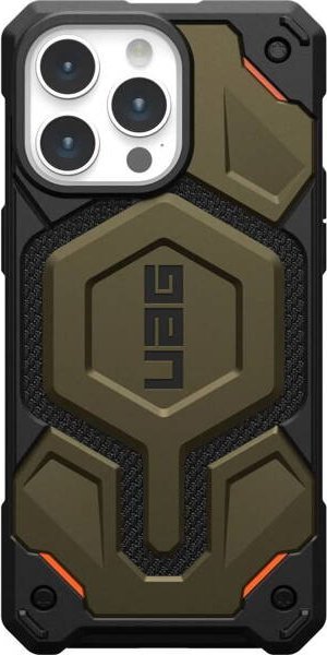 UAG UAG Monarch Pro - ochranné pouzdro pro iPhone 15 Pro Max kompatibilní s MagSafe (kevlarový prvek zelený)