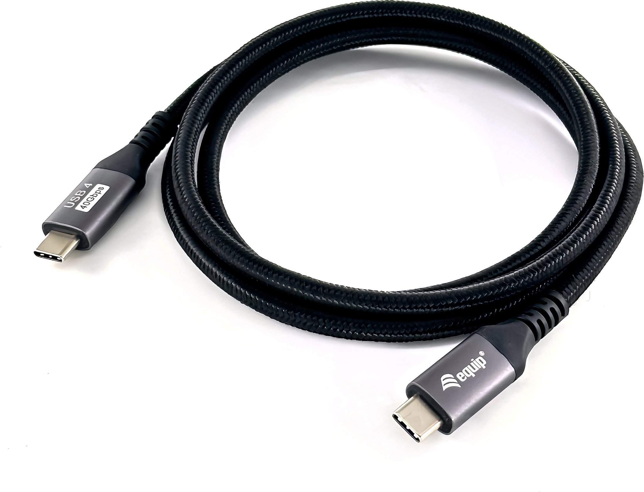 Equip Kabel USB USB-C - USB-C 2 m černý (128383)