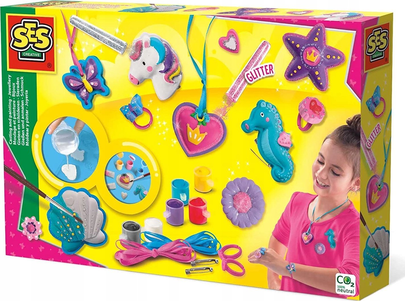 Sada na tvoření SES Kreativní malování Šperky 01291S