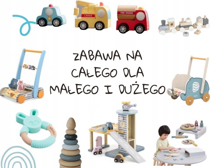 LeanToys Baby Doll Pruhovaný svetr, čepice a šátek modrý