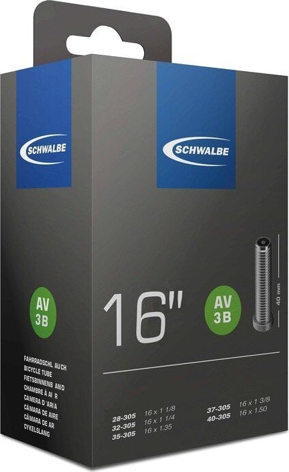 Schwalbe duše 16  AV3B 32/40-305 auto-ventilek