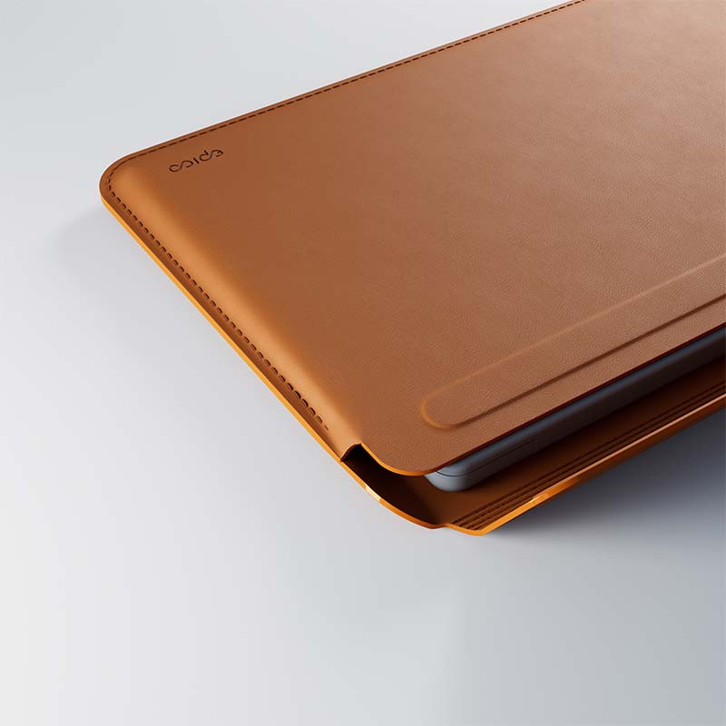 EPICO Kožený obal pro Apple MacBook Air/Pro 13,3  - hnědý