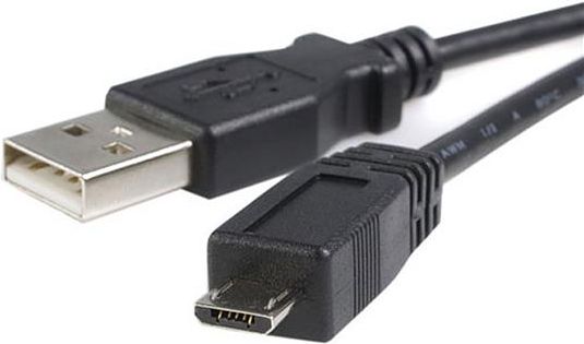 StarTech.com 2m Micro USB Cable A to Micro B Micro USB Cable - Kabel USB - USB (M) do Micro USB typ B (M) - USB 2.0 - 2 m - cerná