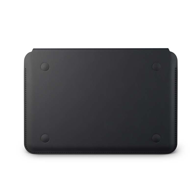 EPICO Kožený obal pro Apple MacBook Pro 14  - černý