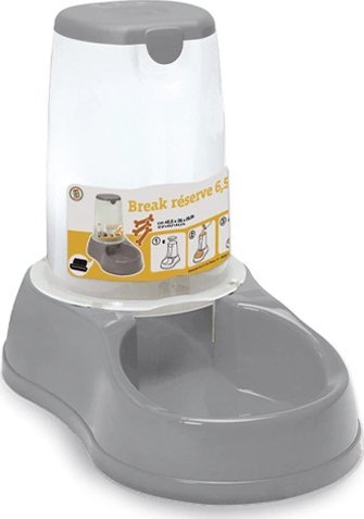 Zolux ZOLUX Dávkovač krmiva pro psy a kočky BREAK 6,5 l, šedý