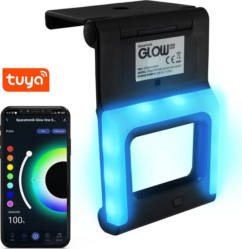 Spacetronik Podsvícení monitoru/televize Spacetronik Glow1 Smart