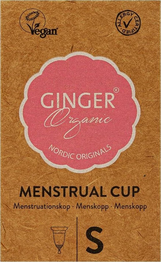 Ginger Organic Menstruační kalíšek velikost S
