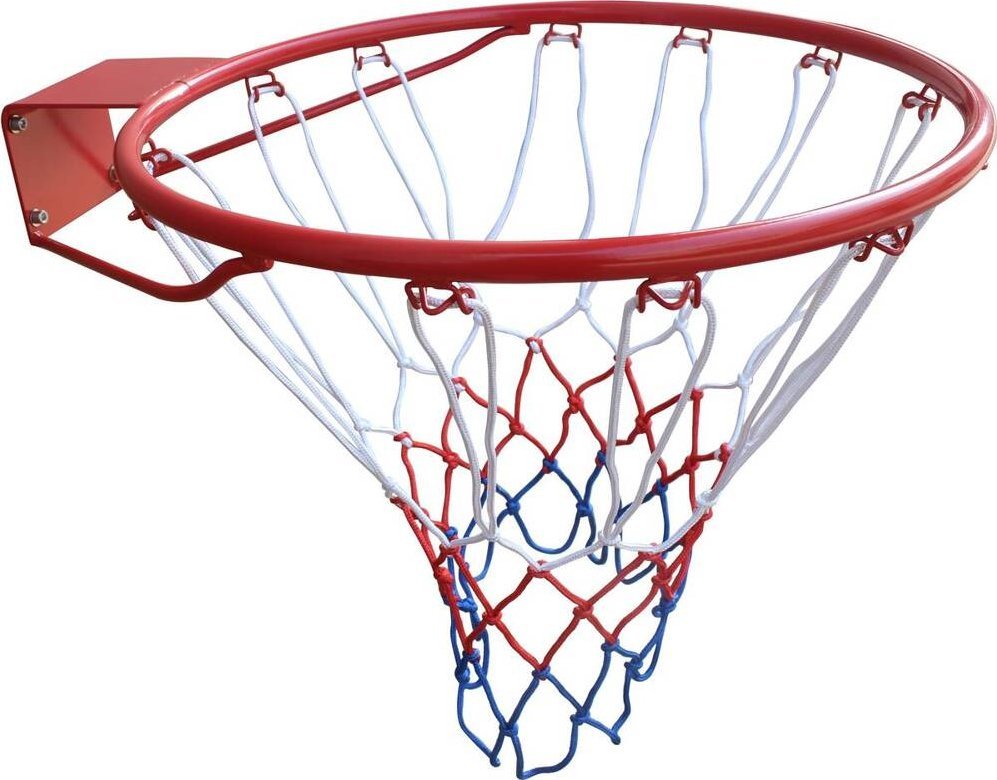 Enero BASKETBALOVÝ PRSTEN SE SÍŤKOU 45CM ENERO ČERVENÝ 1053639