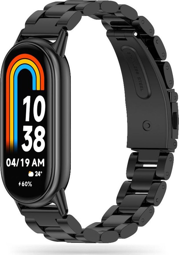 Tech-Protect TECH-PROTECT NEREZOVÝ NÁRAMEK XIAOMI SMART BAND 8 / 9 / NFC ČERNÝ