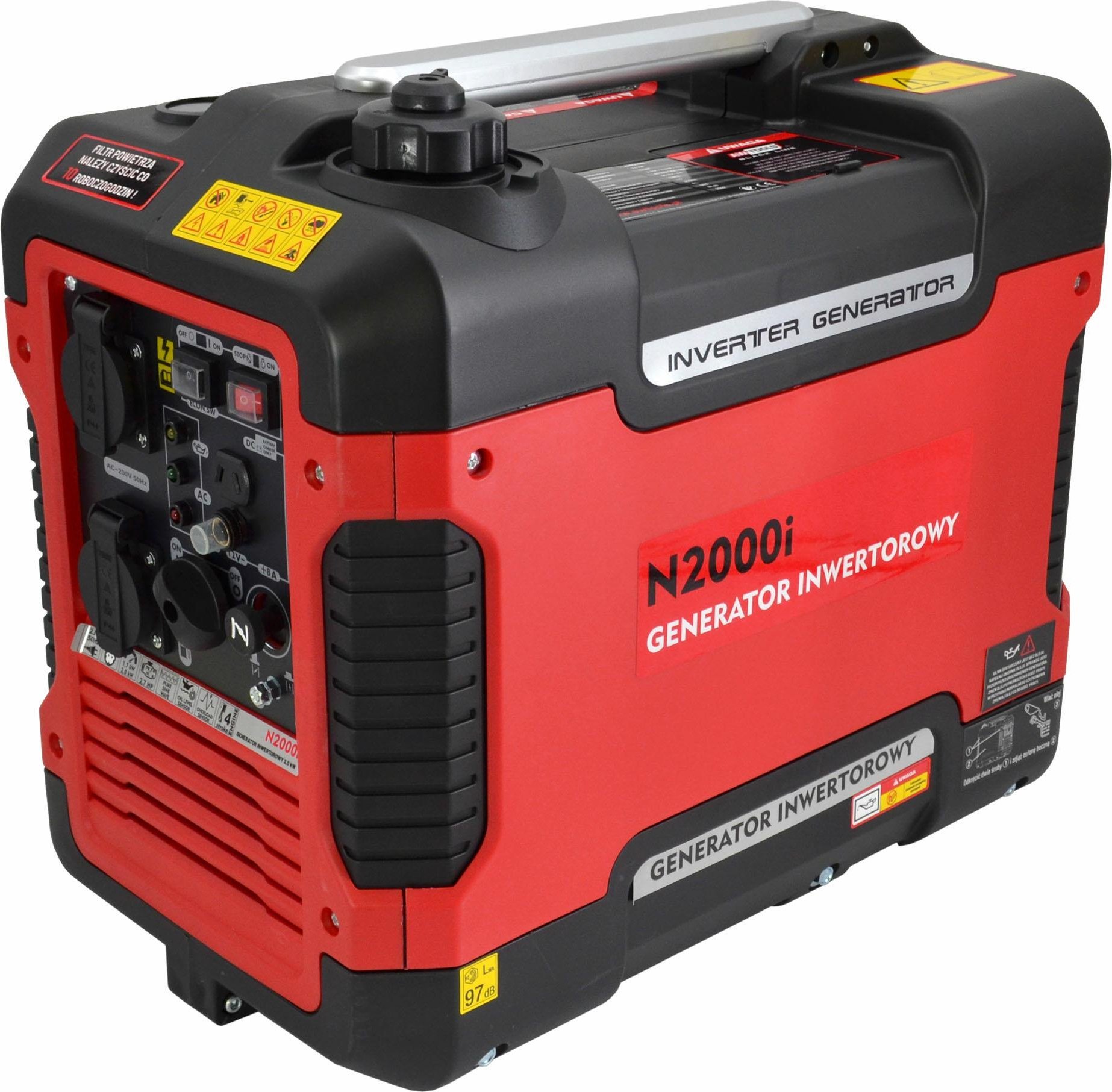 AWTOOLS INVERTOROVÝ GENERÁTOR 2,0kW 230V 2000i BLACK LINE