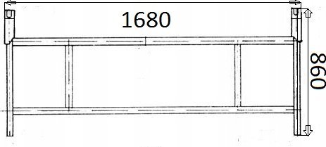 Memorysolution LEŠENÍ TYPU VARŠAVA 168 cm