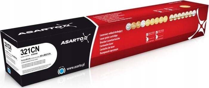 Asarto Toner Toner Asarto pro Konica-Minolta 321CN | A33K450 | 25 000 stran | azurová
