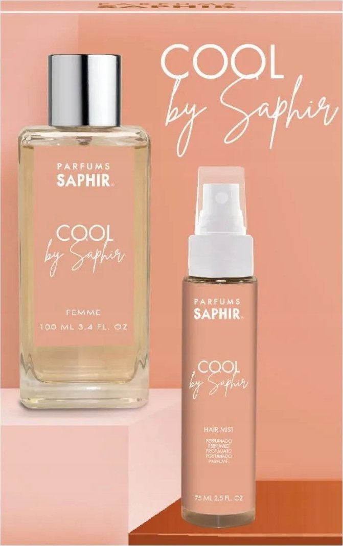 Alkotest SET SAPHIR Cool EDP 100ml + VLASOVÁ MLHA 75ml