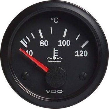 VDO VDO hodiny 52mm - Teplota vody 40-120°C