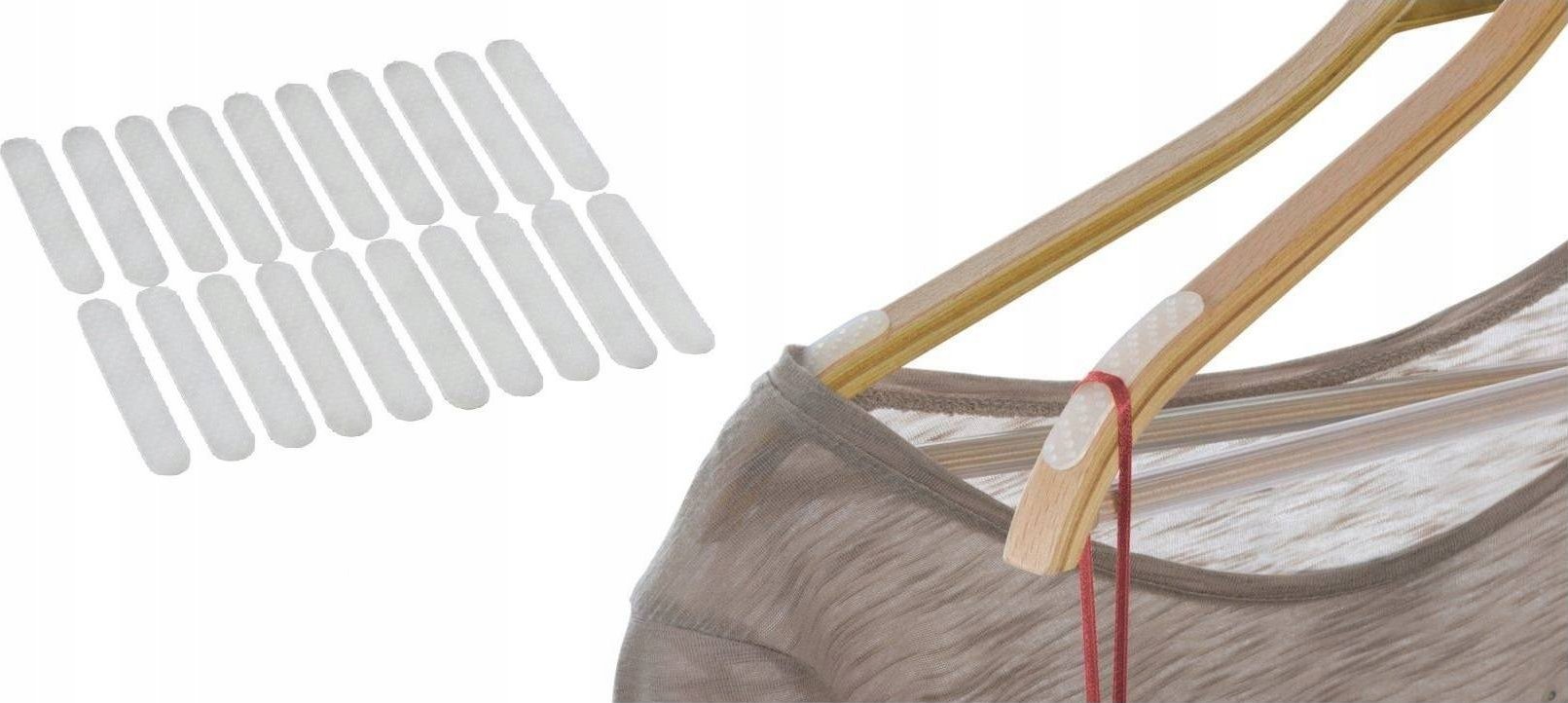 Wenko Protiskluzové pásky na ramínka na oblečení - sada 20 kusů, WENKO