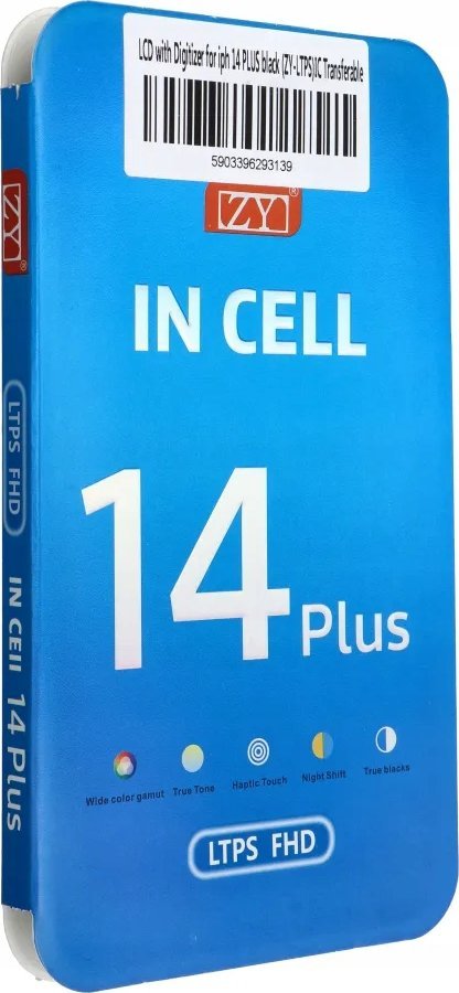 Displej Partner Tele.com iPhone 14 Plus s černým dotykovým displejem (ZY-LTPS) IC Přenosný