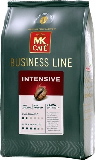 MK Cafe Kávová zrna MK Cafe Business Line Intenzivní káva | 1 kg | Zrnitý